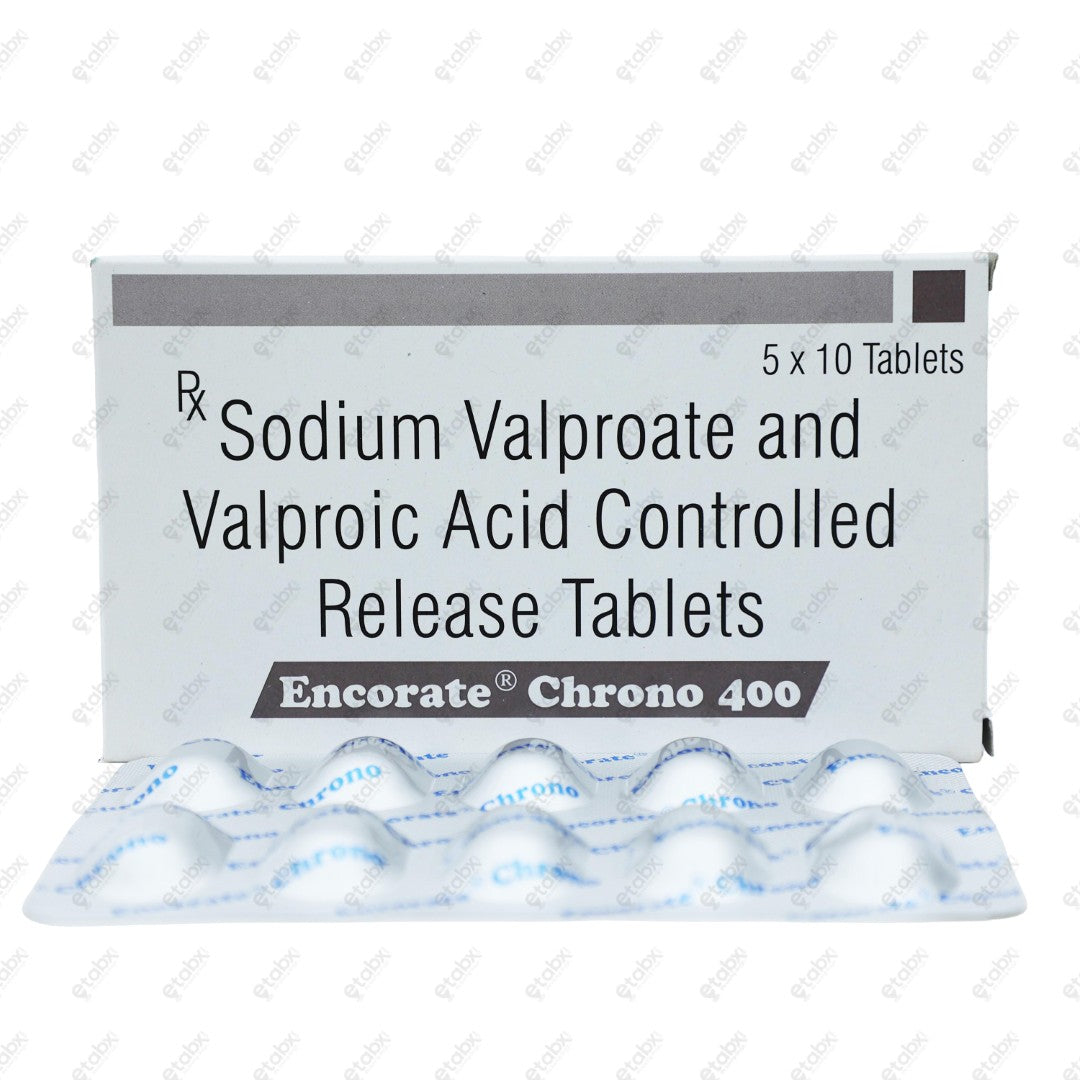 Encorate Chrono 400mg Tablet 10's