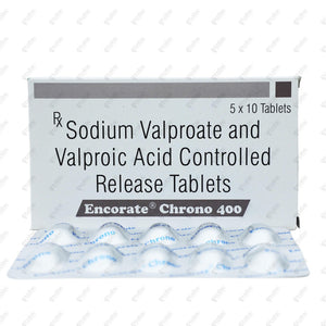 Encorate Chrono 400mg Tablet 10's
