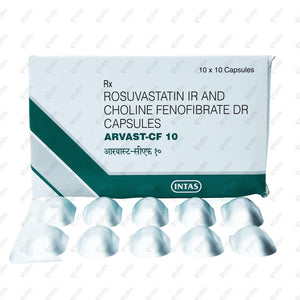 Arvast CF 10mg Capsule 10's