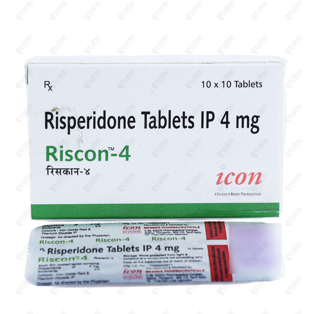 Riscon 4mg Tablet 10's