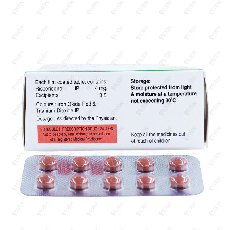 Riscon 4mg Tablet 10's