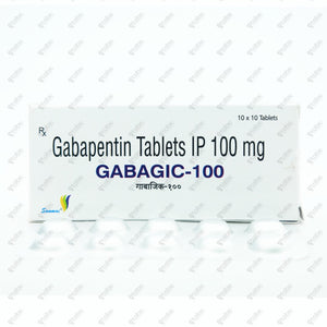 GABAGIC 100 MG TABLETS 10's