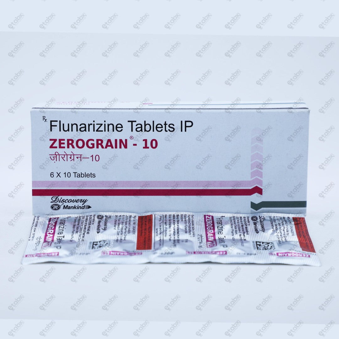 Zerograin 10mg Tablets 10's