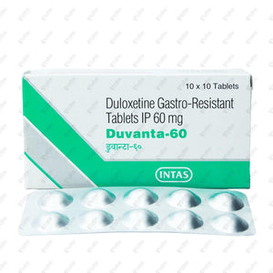 Duvanta 60mg Tablet 10's