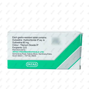 Duvanta 60mg Tablet 10's
