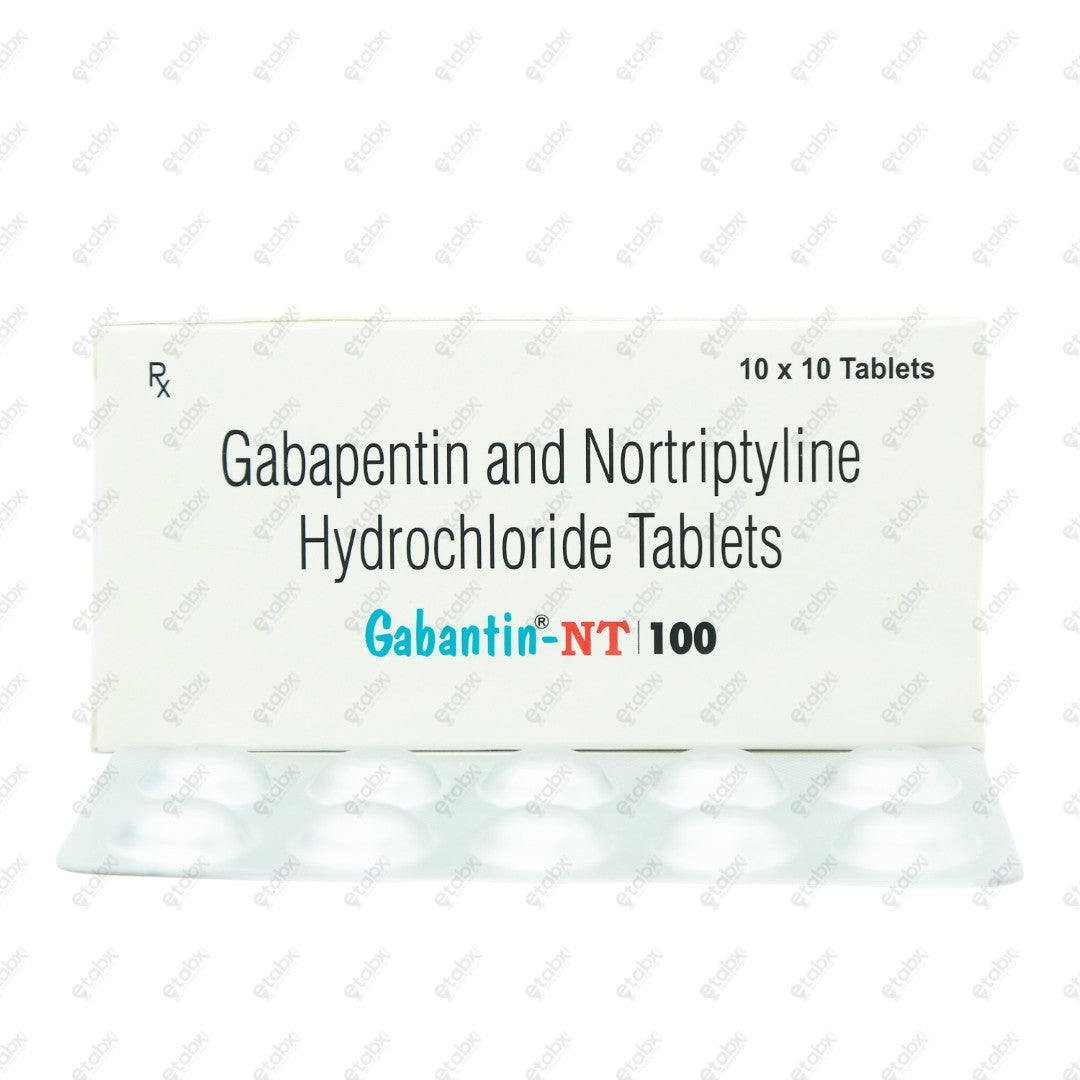 Gabantin NT 100 Tablet 10's
