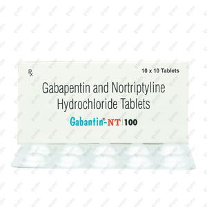 Gabantin NT 100 Tablet 10's
