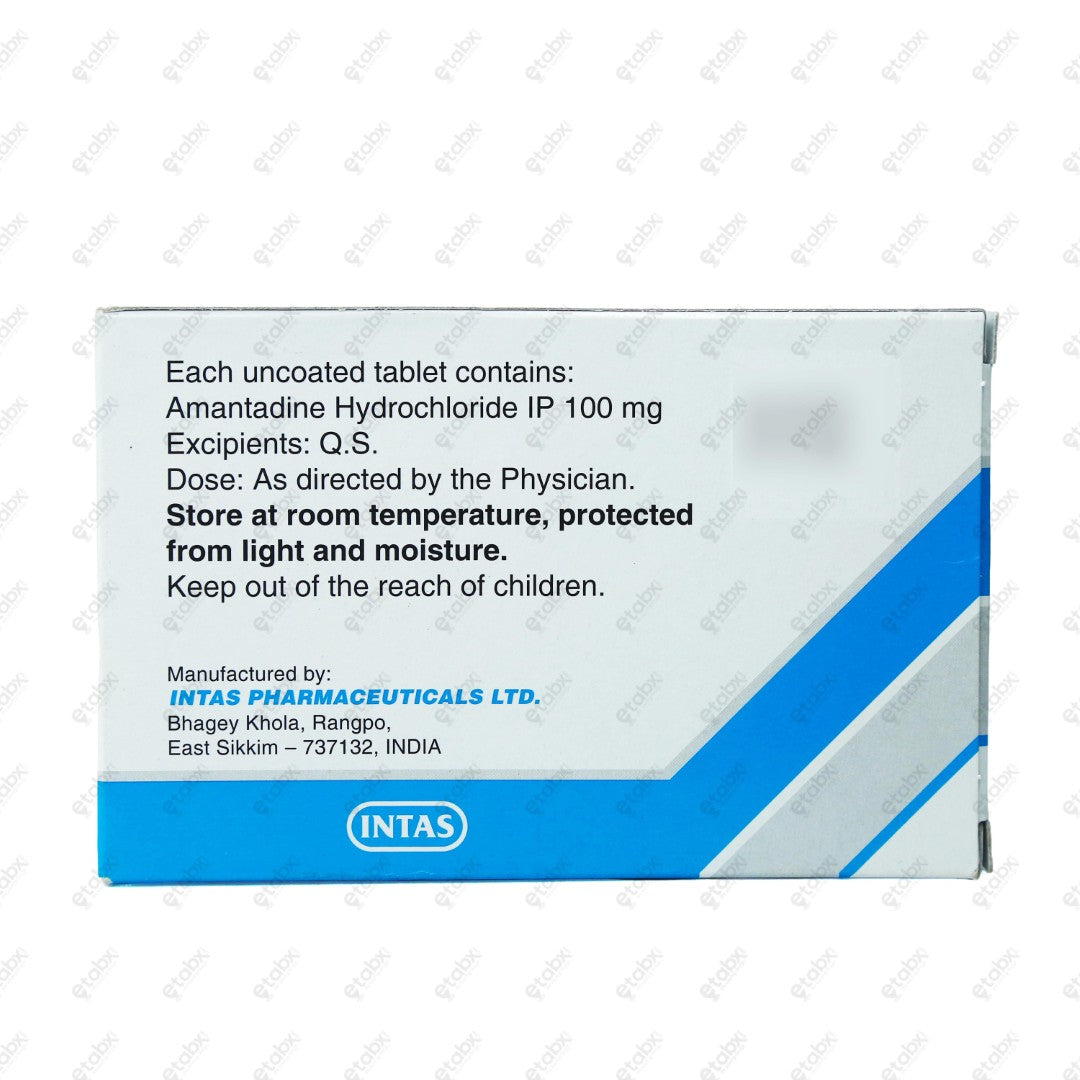 Amantex 100mg Tablet 15's