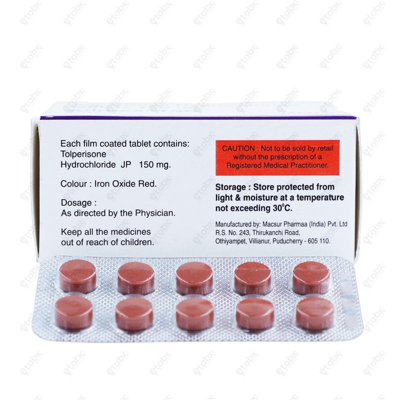 Tolmex 150mg Tablet 10's