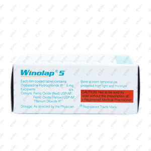 Winolap 5mg Tablet 10's