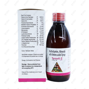 Tarovit Z Syrup 150ml