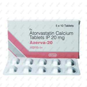 Azerva 20mg Tablets 10's
