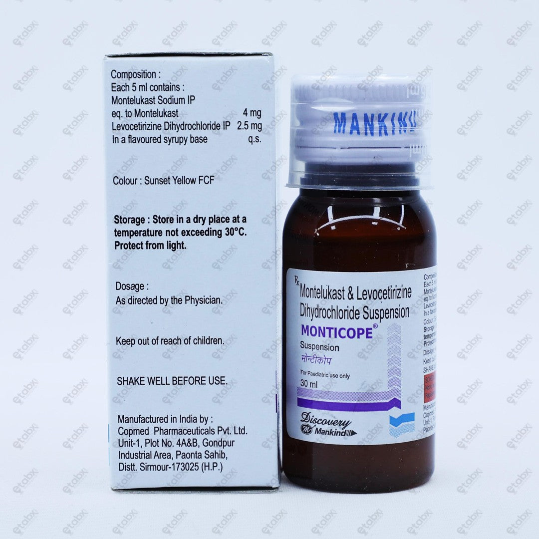 Monticope Syrup 30ml