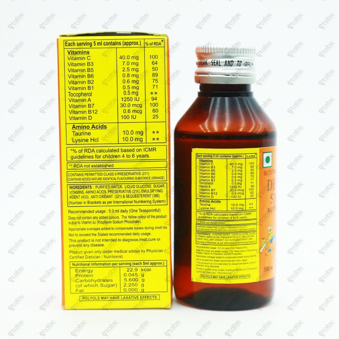 Delices Syrup 100ml