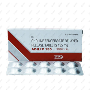 Adilip 135mg Tablet 10's