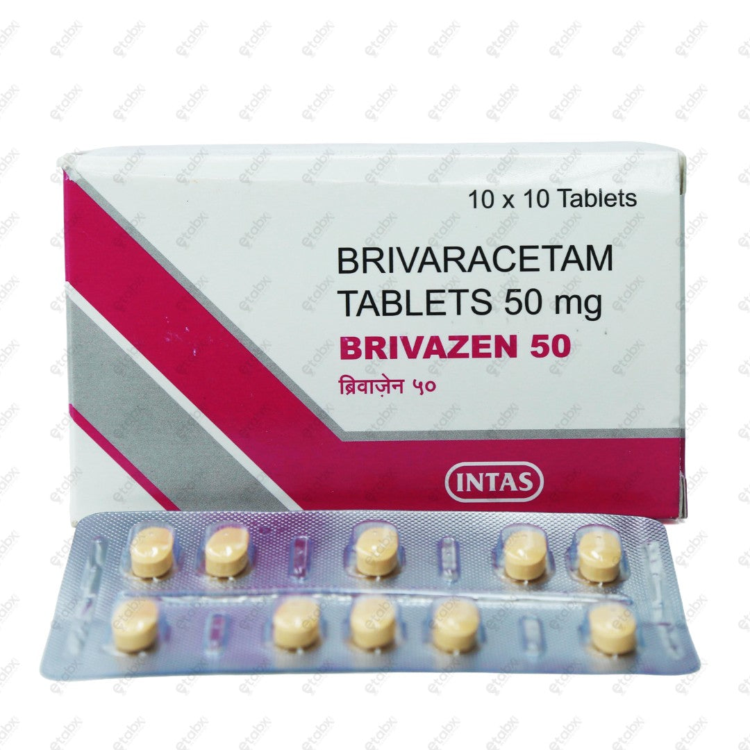 Brivazen 50mg Tablet 10s