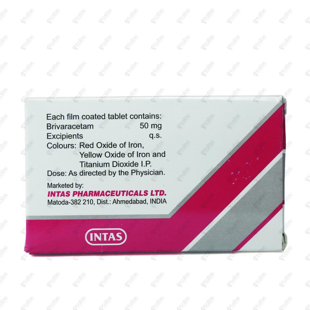 Brivazen 50mg Tablet 10s