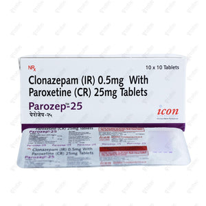 Parozep 25mg Tablet 10's