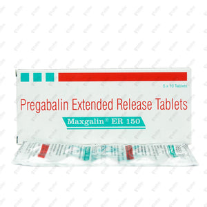 Maxgalin ER 150 Tablet 10's