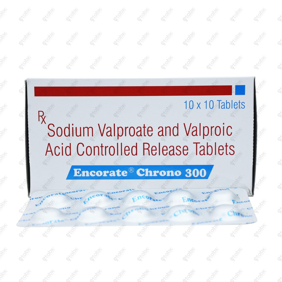 Encorate Chrono 300mg Tablet 10's