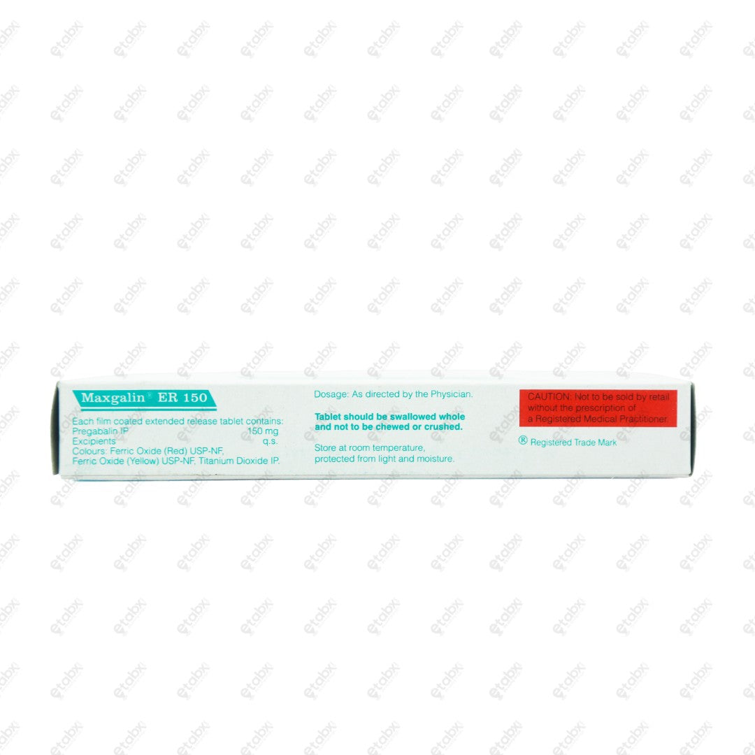 Maxgalin ER 150 Tablet 10's