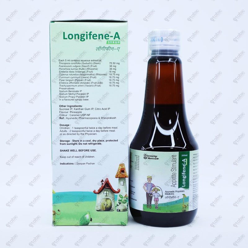 LONGIFENE A Syrup 200ml