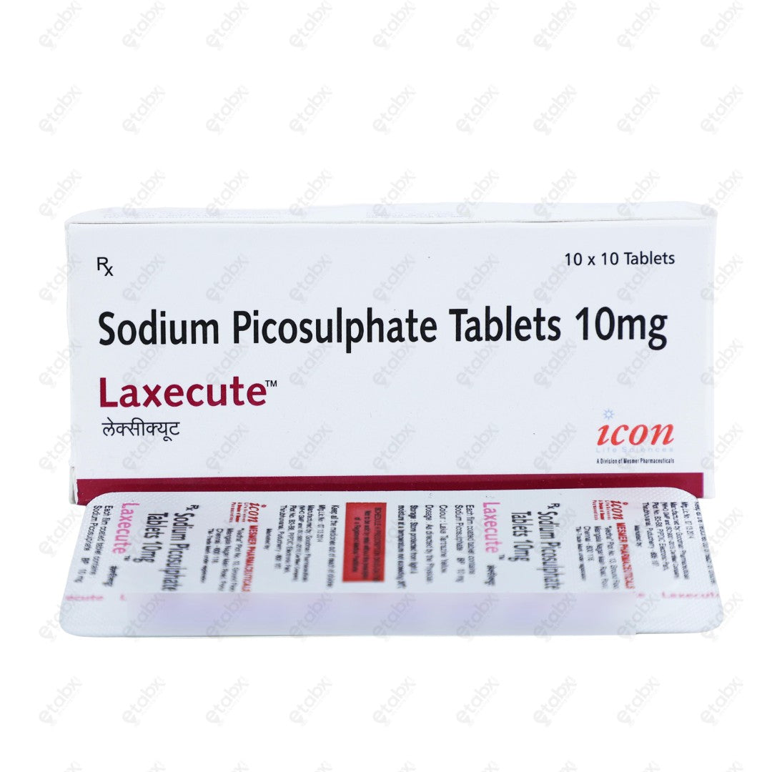 Laxecute Tablet 10's