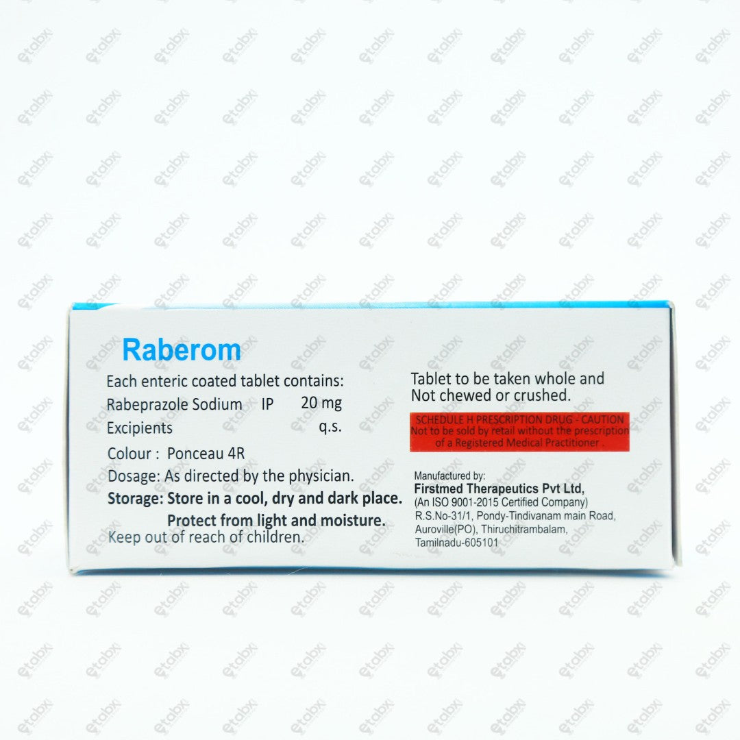 Raberom Tablets 10's
