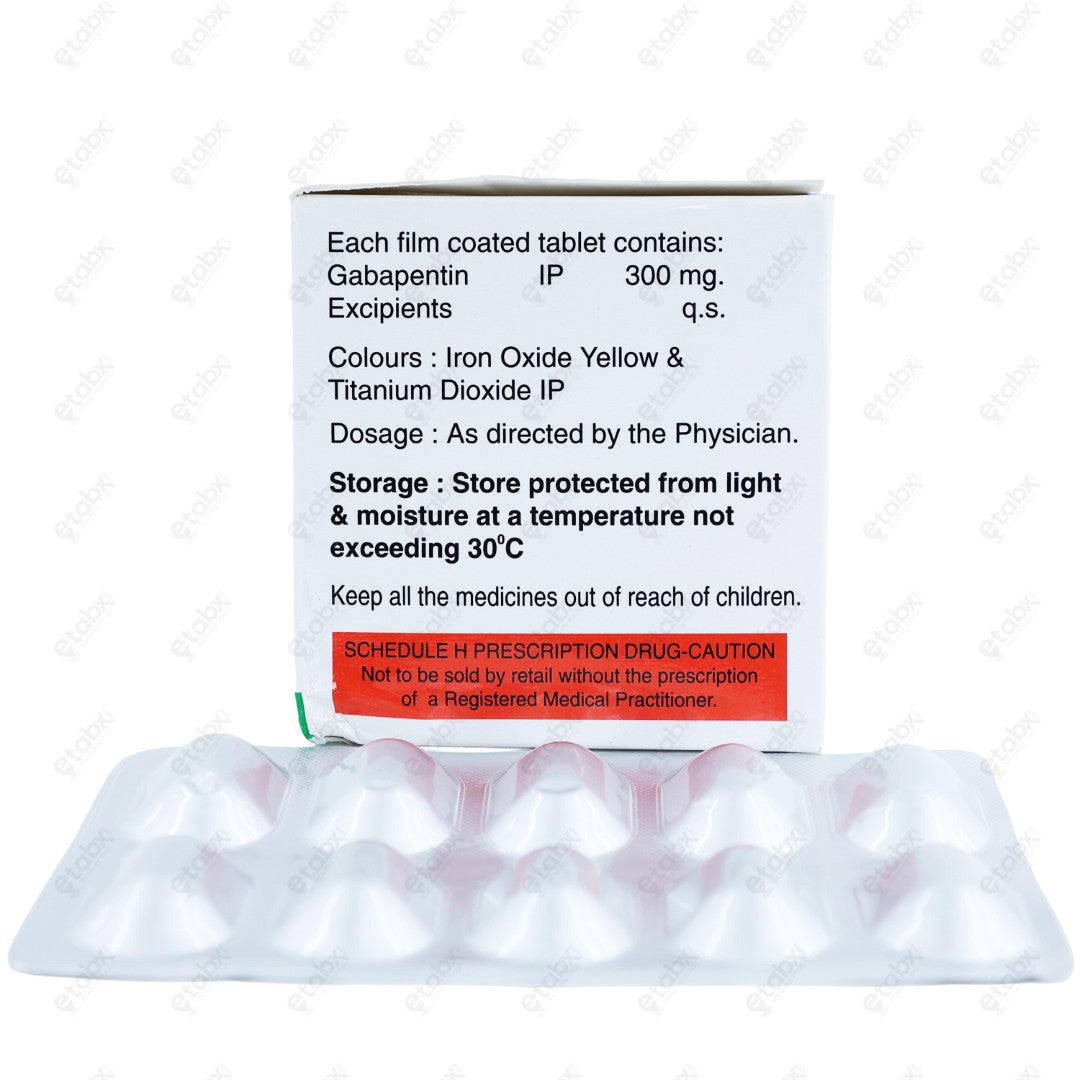 Progaba 300mg Tablet 10's