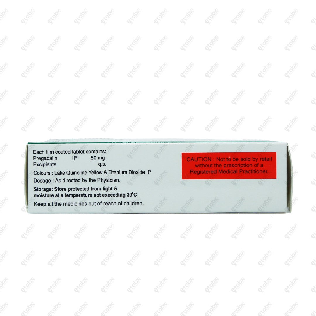 Gabawin 50mg Tablet 10's
