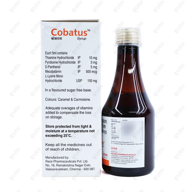 Cobatus Syrup 200ml