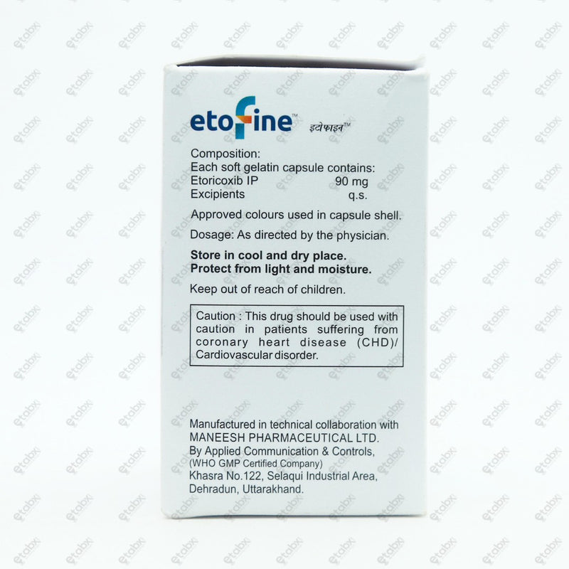Etofine Capsule 10's