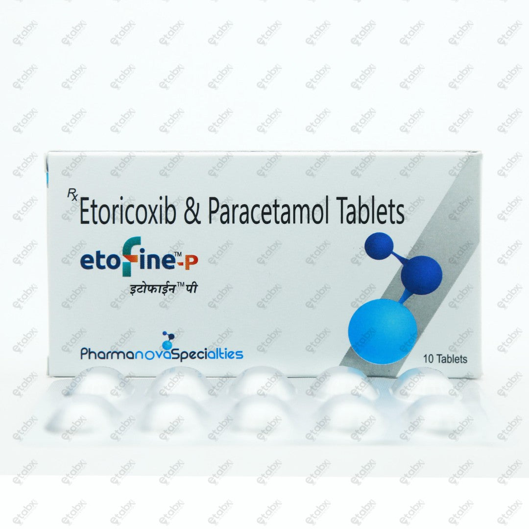 Etofine P Tablets 10's