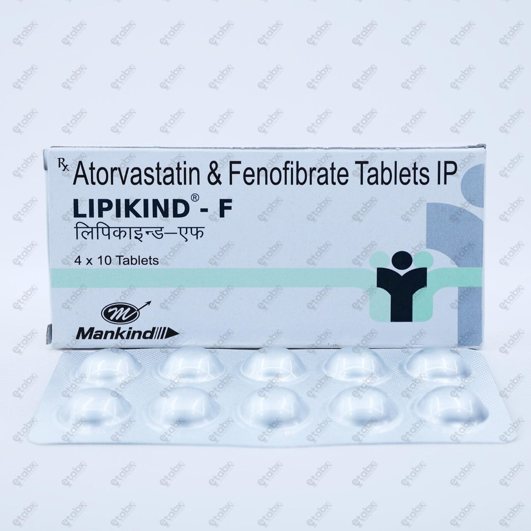 Lipikind F Tablet 10's