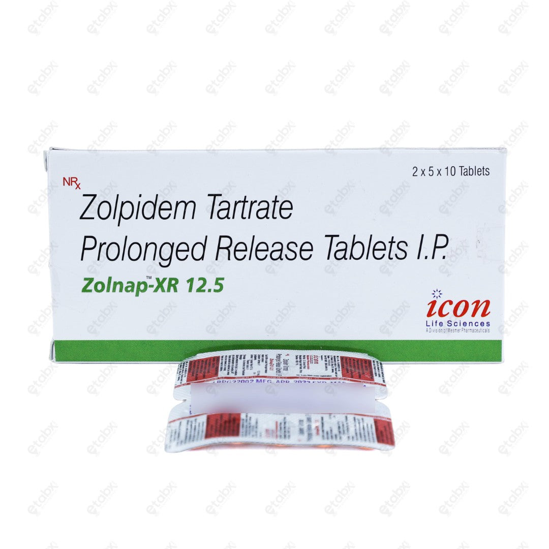 Zolnap XR 12.5mg Tablet 10's