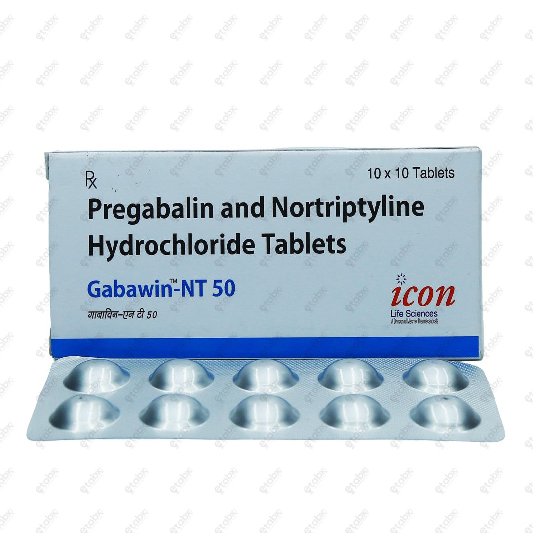 Gabawin NT 50 Tablet 10's
