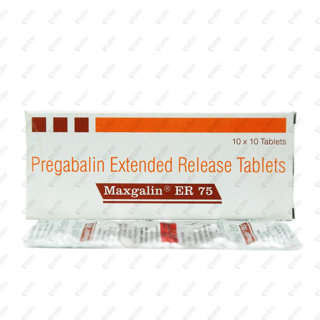 Maxgalin ER 75 Tablet 10's
