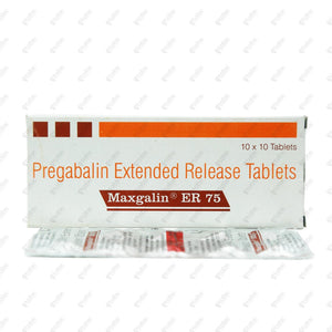 Maxgalin ER 75 Tablet 10's