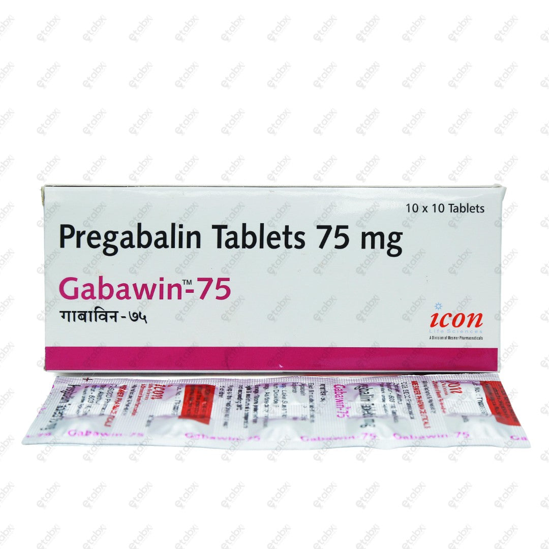 Gabawin 75mg Tablet 10's