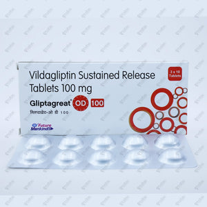 GLIPTAGREAT OD 100mg Tablet 10