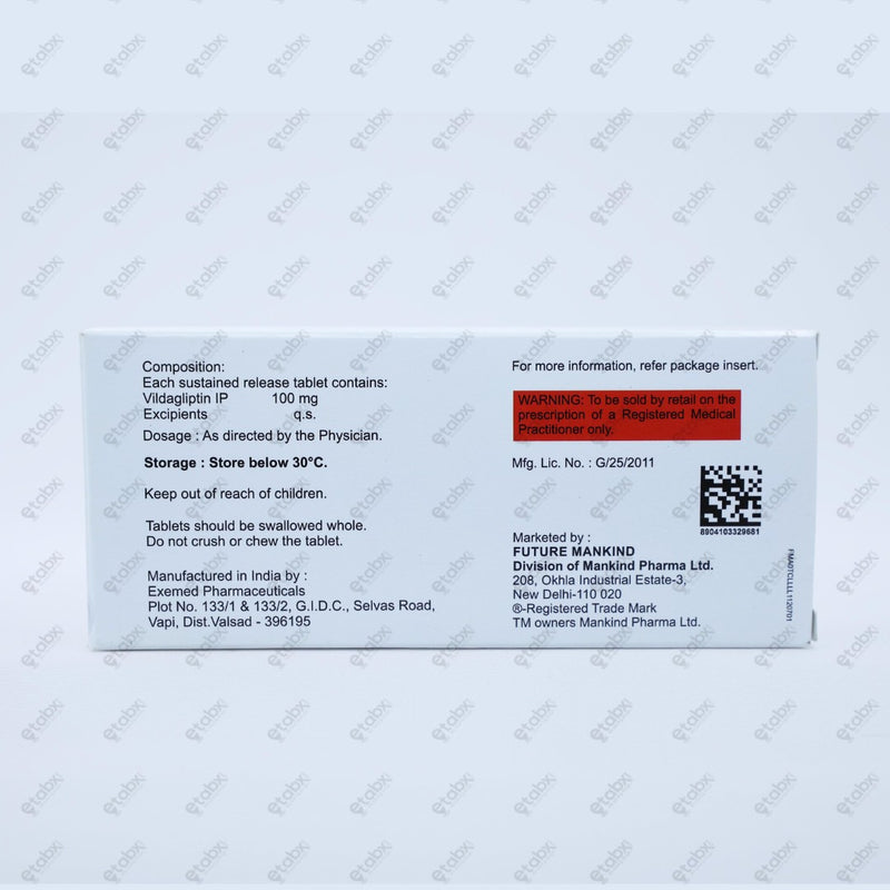 GLIPTAGREAT OD 100mg Tablet 10