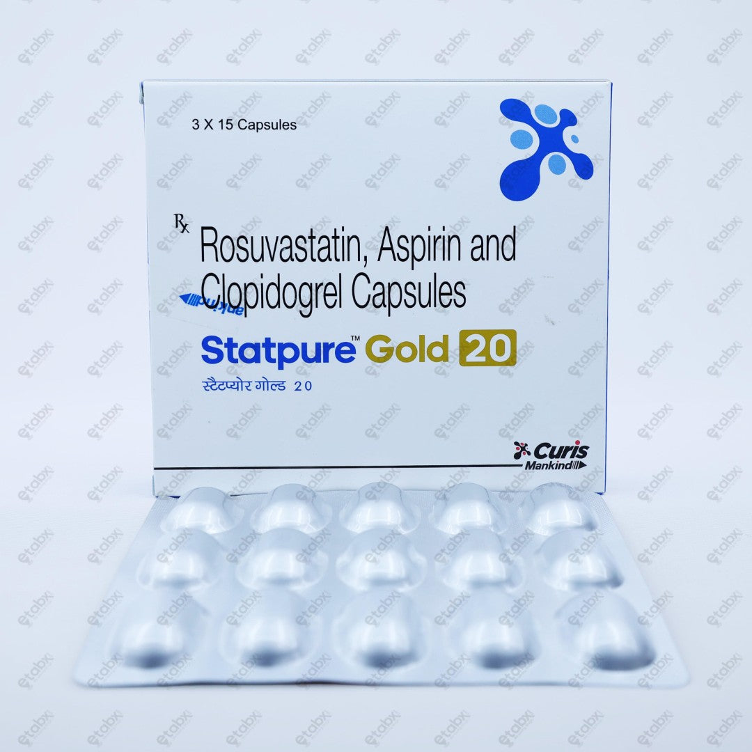 STATPURE GOLD 20mg Capsule 15's