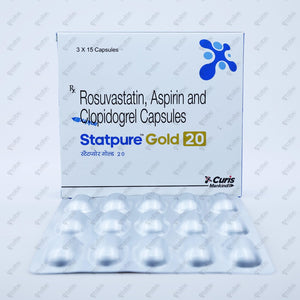 STATPURE GOLD 20mg Capsule 15's