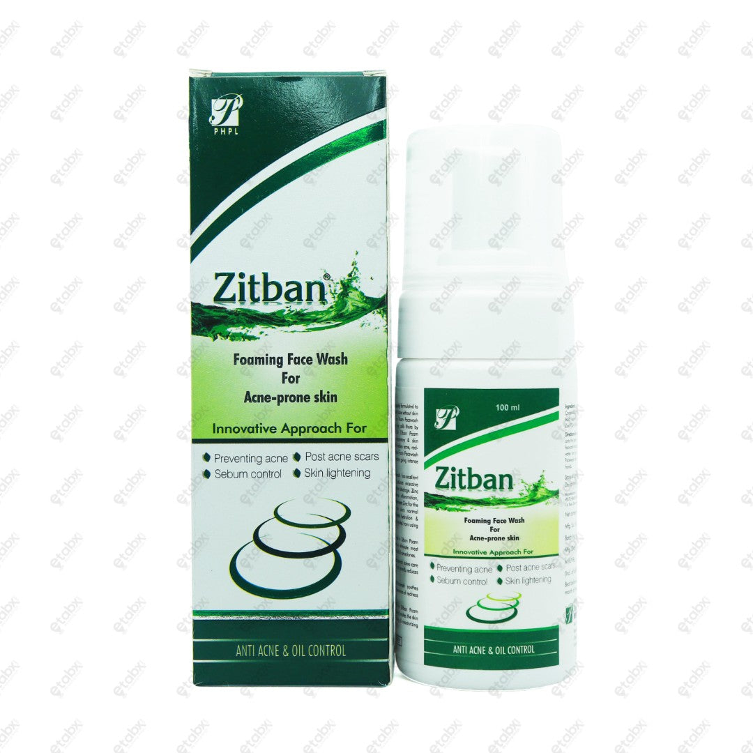 Zitban Foaming Face Wash 100ml