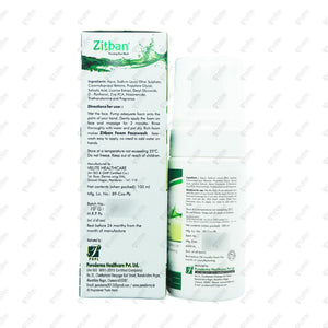 Zitban Foaming Face Wash 100ml