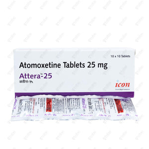 Attera 25mg Tablet 10's