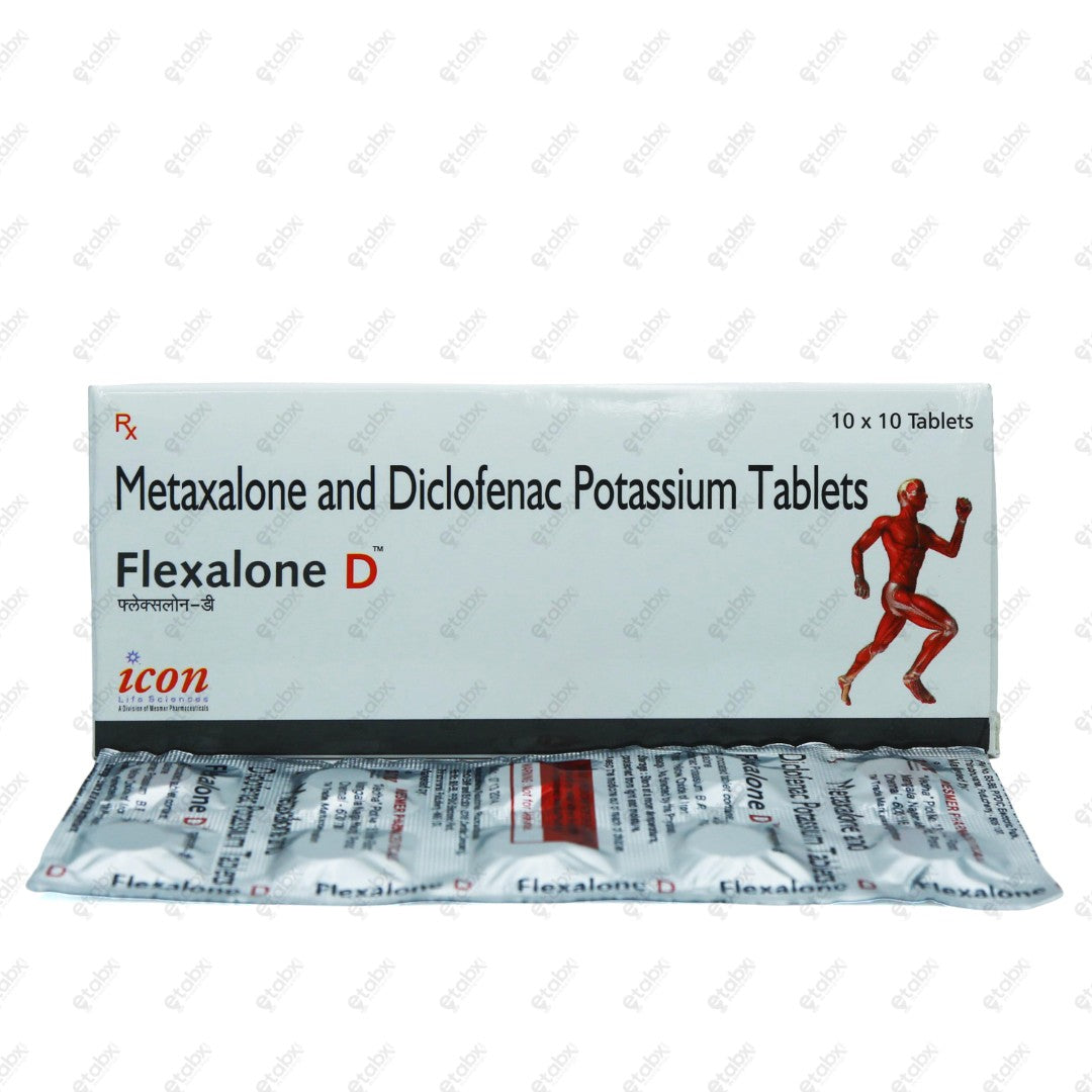Flexalone D Tablet 10's
