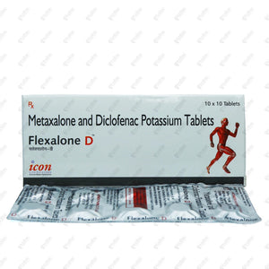 Flexalone D Tablet 10's
