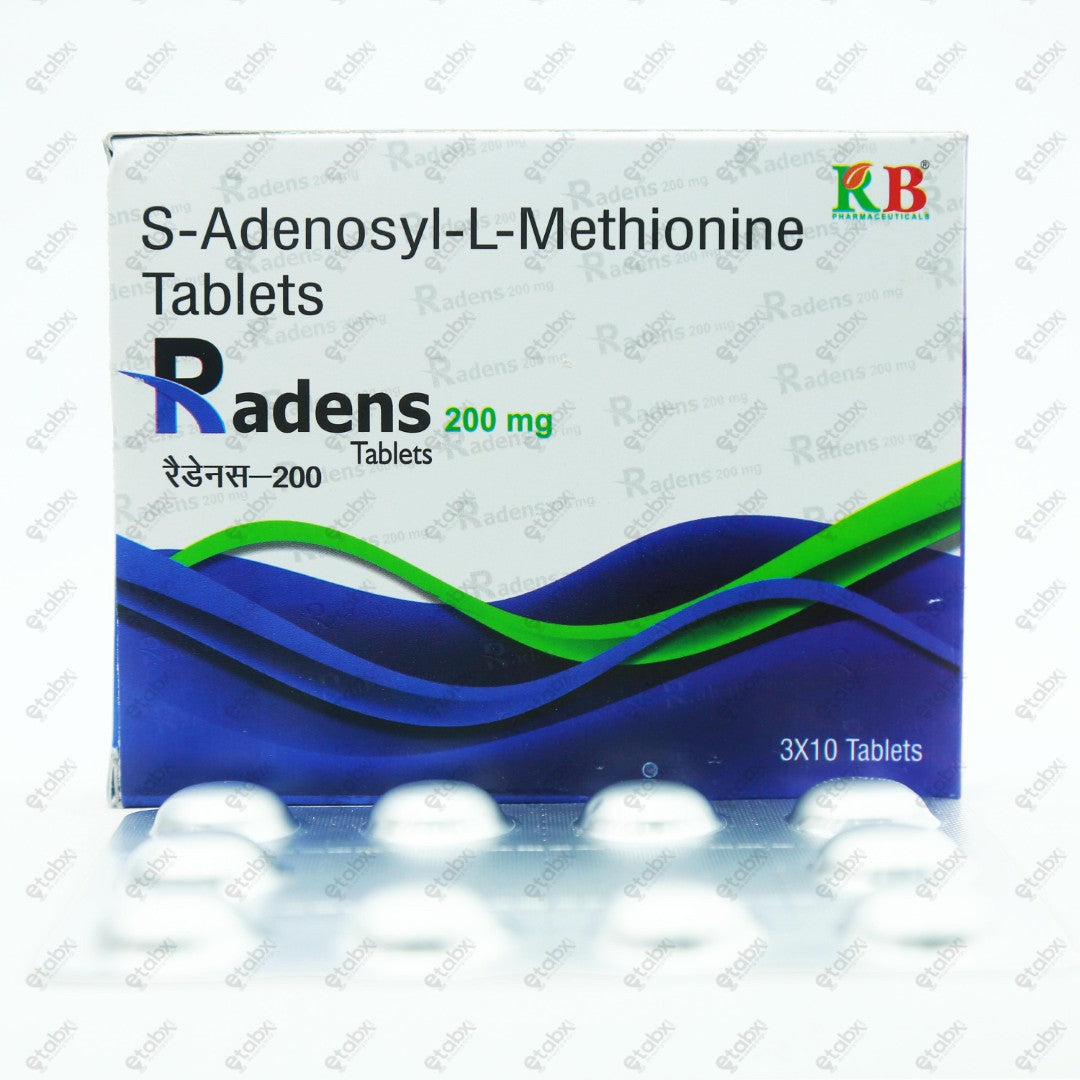 RADENS 200MG TABLETS 10'S
