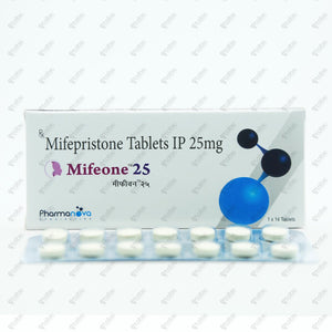 Mifeone 25 Tablets 14's